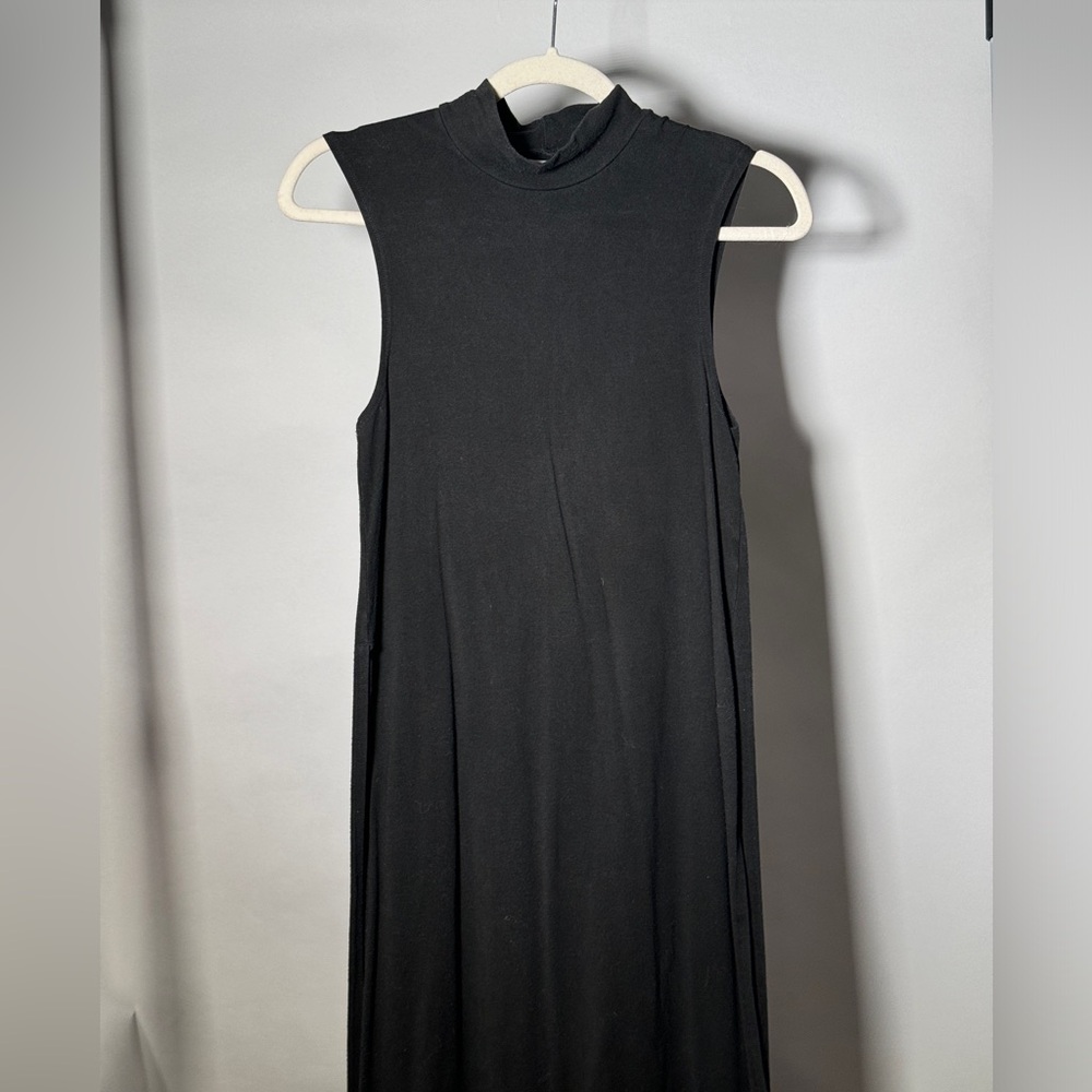 Black Mock Turtleneck Sweater, Size S